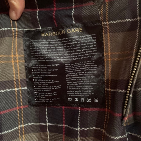 BARBOUR Women's Classic Bedale Wax Jacket sz.xL(p) - Picture 9 of 16